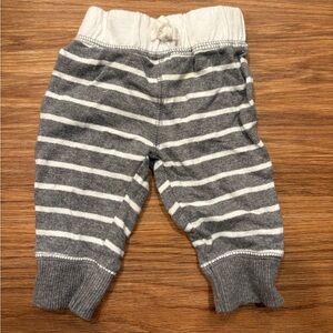 Carter’s Grey and White Striped 3M Sweatpants